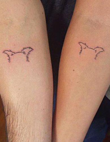 15 Simple Dog Tattoo Ideas