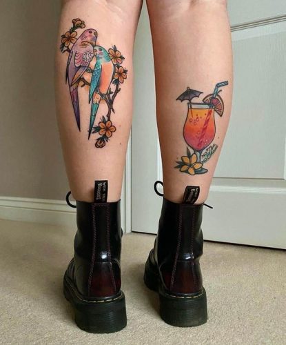 Discover the Top 15 Side Calf Tattoo Designs for Women in