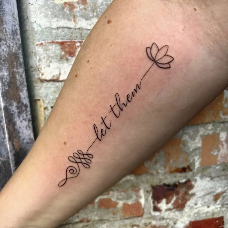 23 Ideas Let Them Tattoo for : Meaningful and Stylish Ink Inspirations
