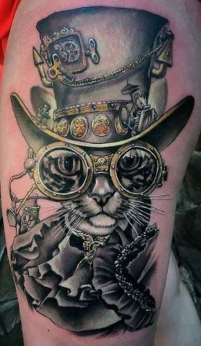 Explore 22 Unique Steampunk Tattoo Ideas for : Victorian Elegance Meets Modern Mechanics