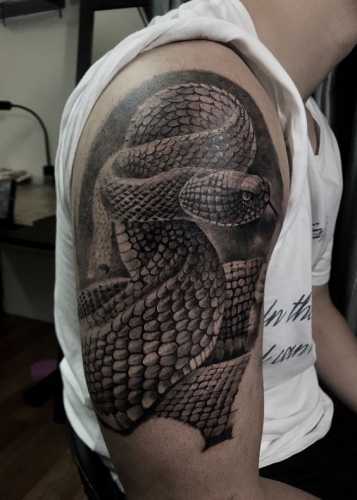 21 Snake Shoulder Tattoos Ideas for Bold Expressions