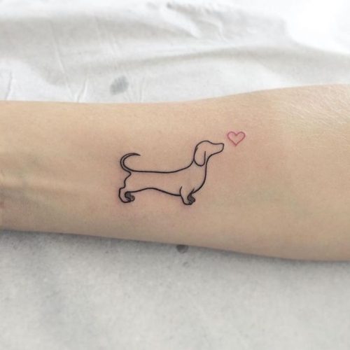 Explore 24 Unique Dachshund Tattoos – Perfect Blend of Style & Sentiment for