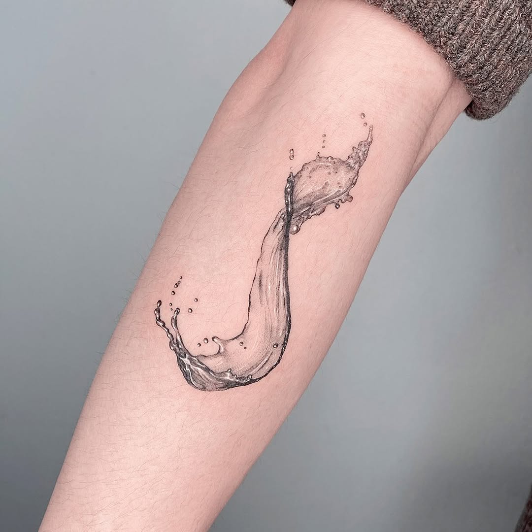 29 Water Tattoo Ideas: Fresh Ways to Wear the Element Everyone Loves