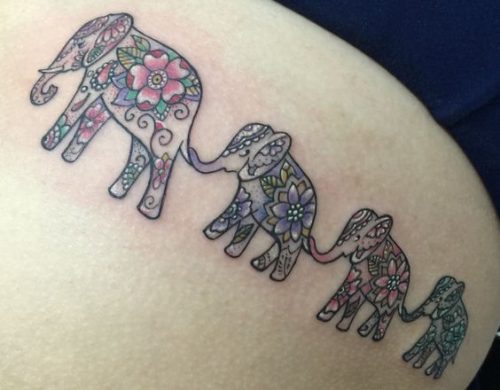 19 Family Elephant Tattoo Ideas