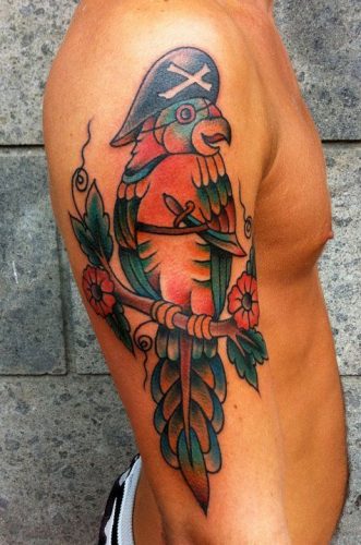 20 Pirate Tattoo Inspiration and Ideas