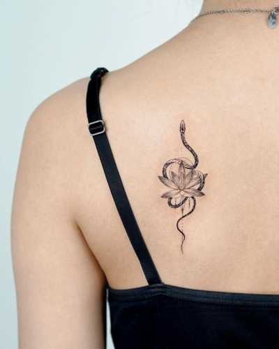 19 Snake Tattoos on Back Ideas for a Striking Look