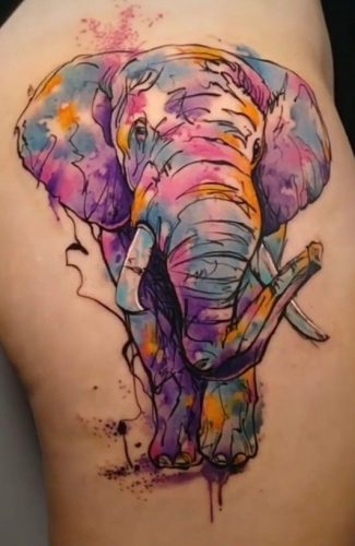 25+ Elephant Tattoo Ideas