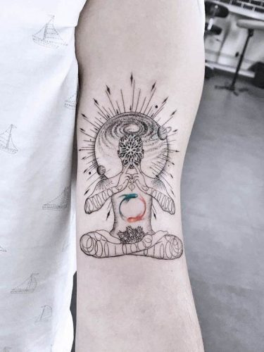 Explore 21 Unique Meditation Tattoo Designs for : Symbolic Ink Ideas for Spiritual Journeys