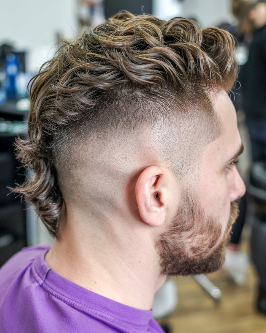Taper Mullet Men : The Style That Is Here to Stay 25