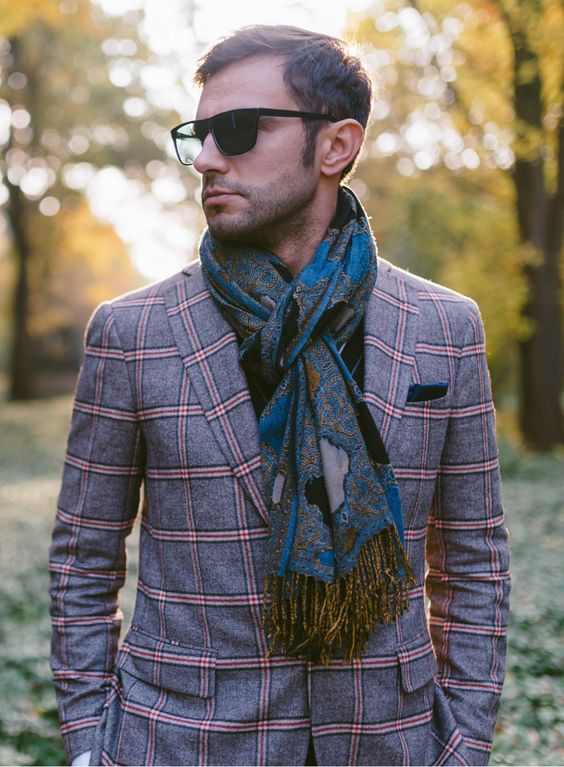 Elevate Your Style: Discover 20 Chic Men’s Outfits with Scarves for – Trendy and Timeless Looks