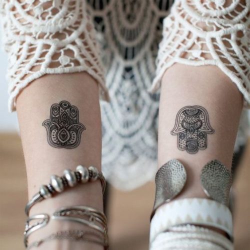 Discover 20 Unique Hamsa Hand Tattoo Designs for : Spiritual Symbols and Modern Art