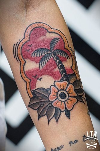 Embracing the Sunshine State: 17 Top Florida Tattoo Ideas for Men in