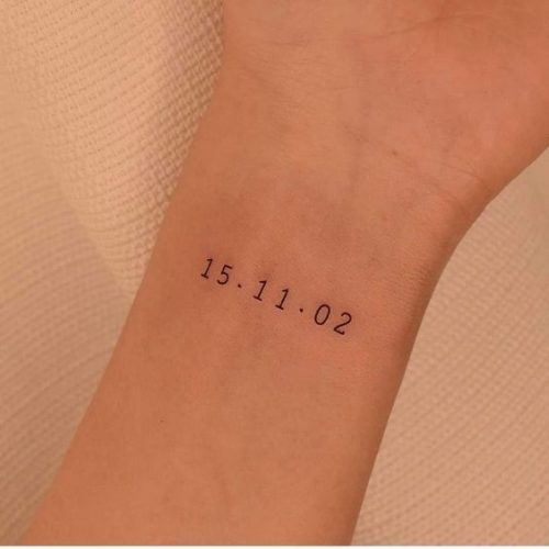 19 Date Tattoo Ideas for