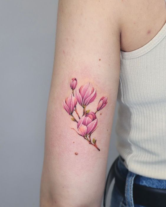 29 July Birth Flower Tattoo Ideas Fine Line, Spine, Arm, Shoulder & Sleeve Designs