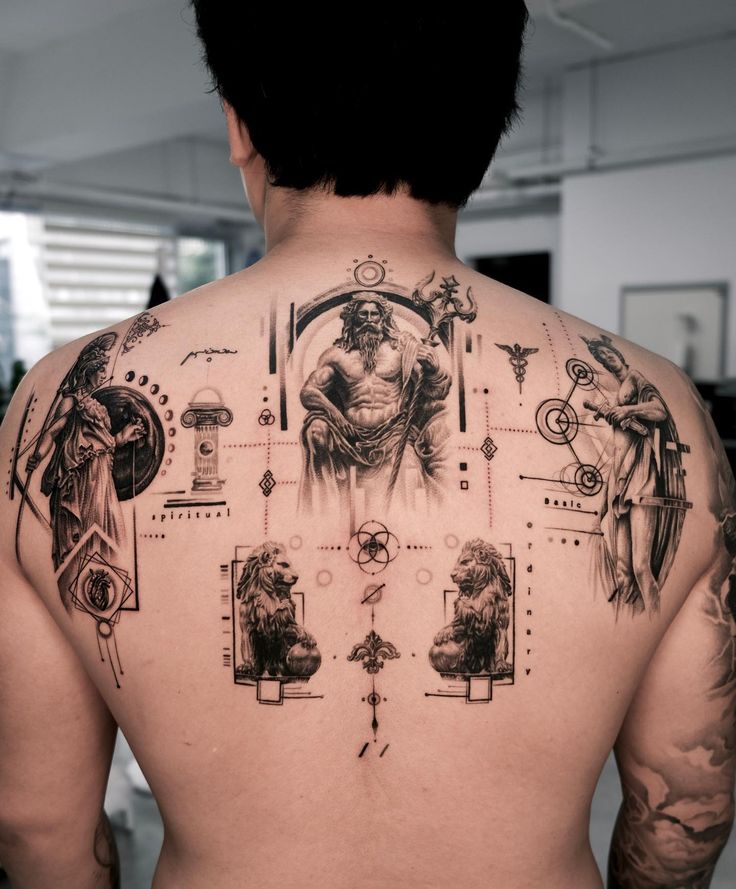 30 Ideas Mythology Tattoos : Timeless Designs for Modern Ink Enthusiasts