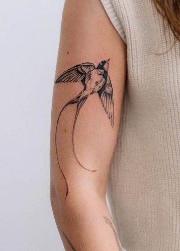 Swallow Tattoos : Discover 20 Unique and Symbolic Designs for Men and Women