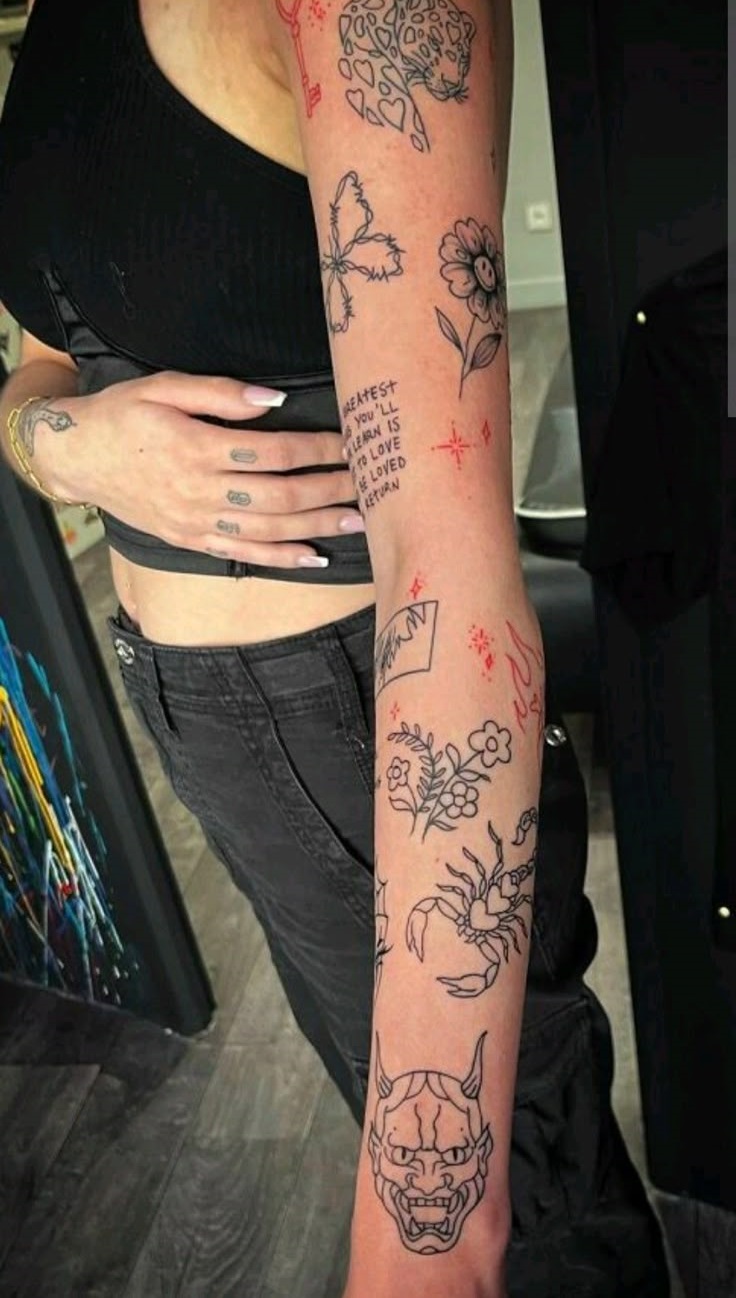 Mystical Tattoo Ideas : Ear, Neck, Arm & Hand Designs with Spiritual Symbols, Hidden Meanings