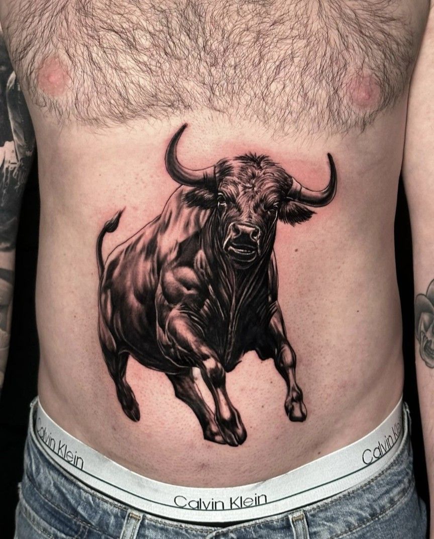 26 Bull Tattoo Ideas Powerful Designs for Men and Feminine Taurus Zodiac Styles