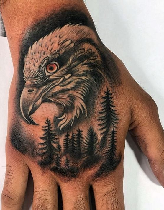 30 Eagle Tattoo Ideas : Bold Designs for Men and Women with Chest, Arm, Forearm, Minimalist