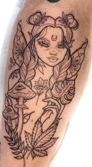 27 Fairy Tattoo Designs : Spiritual, Gothic, Fineline & Uncommon Ideas