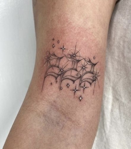 Celestial Sequences: 19 Angel Number Tattoo Ideas for