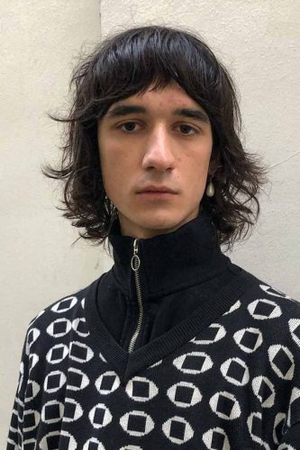 Top 18 Men s Wolf Cut Hairstyles of : Embrace Bold Curls and Mullet Revivals