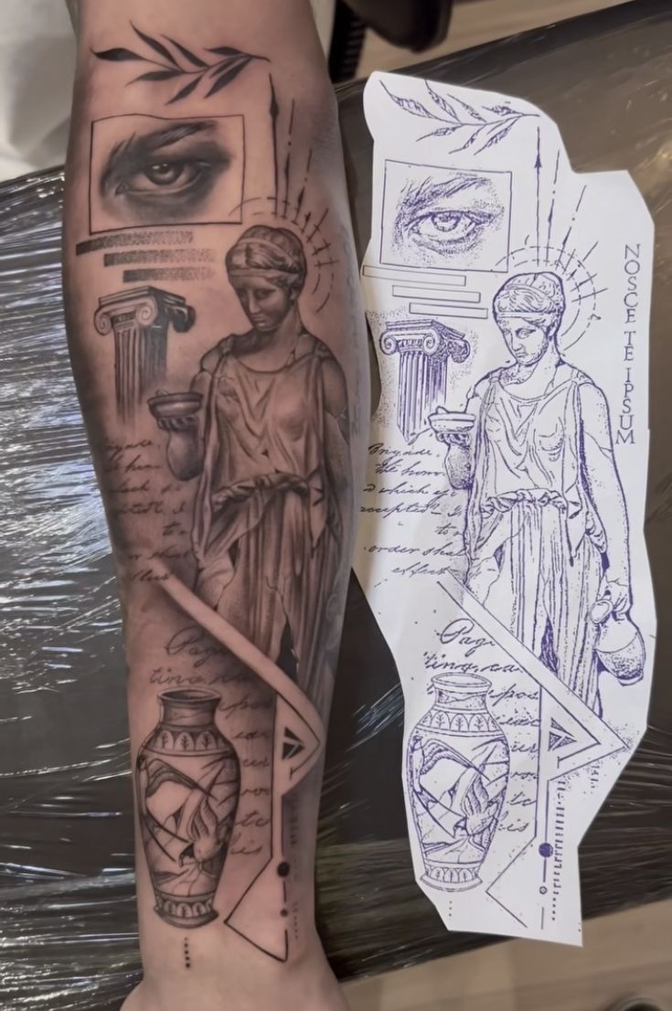 30 Ideas Mythology Tattoos : Timeless Designs for Modern Ink Enthusiasts