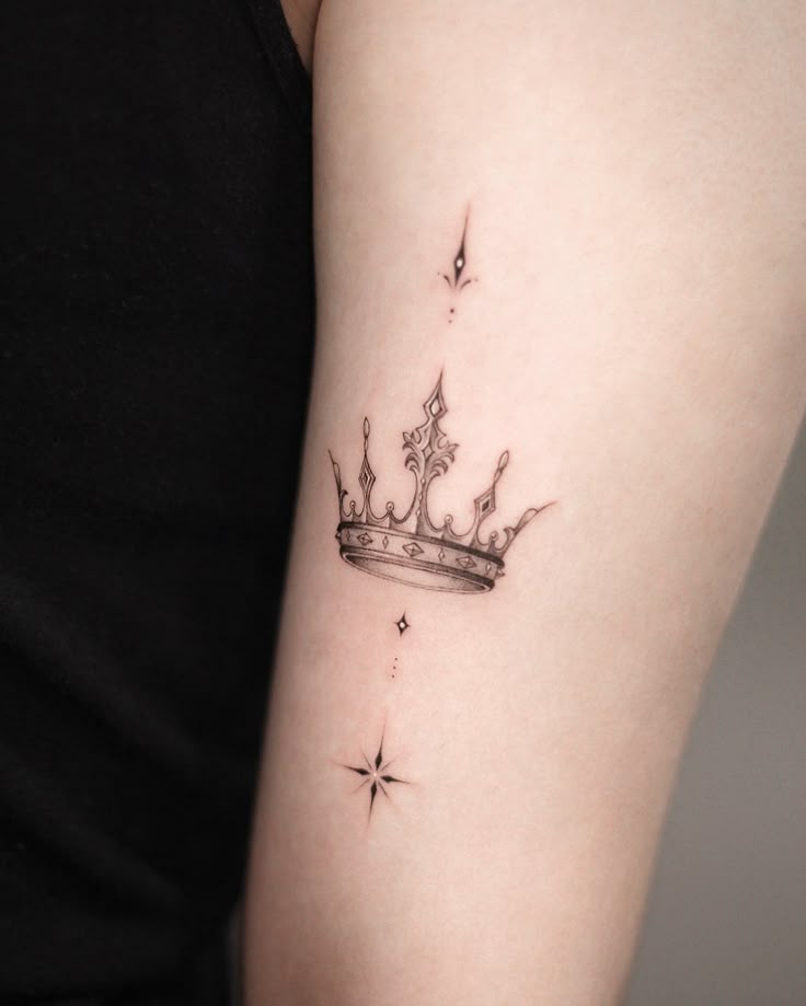 27 Crown Tattoo Ideas : Minimalist, Feminine, and King-Inspired Designs for Men and Women