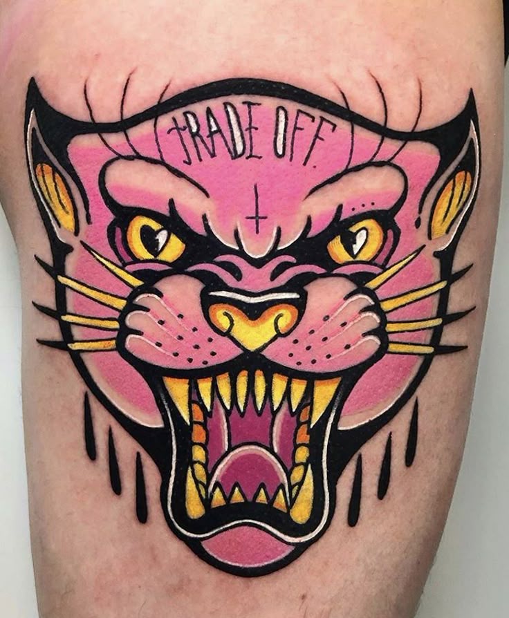 30 Panther Tattoo Ideas for Men and Women Traditional, Neo Traditional, Pink, Black Ink
