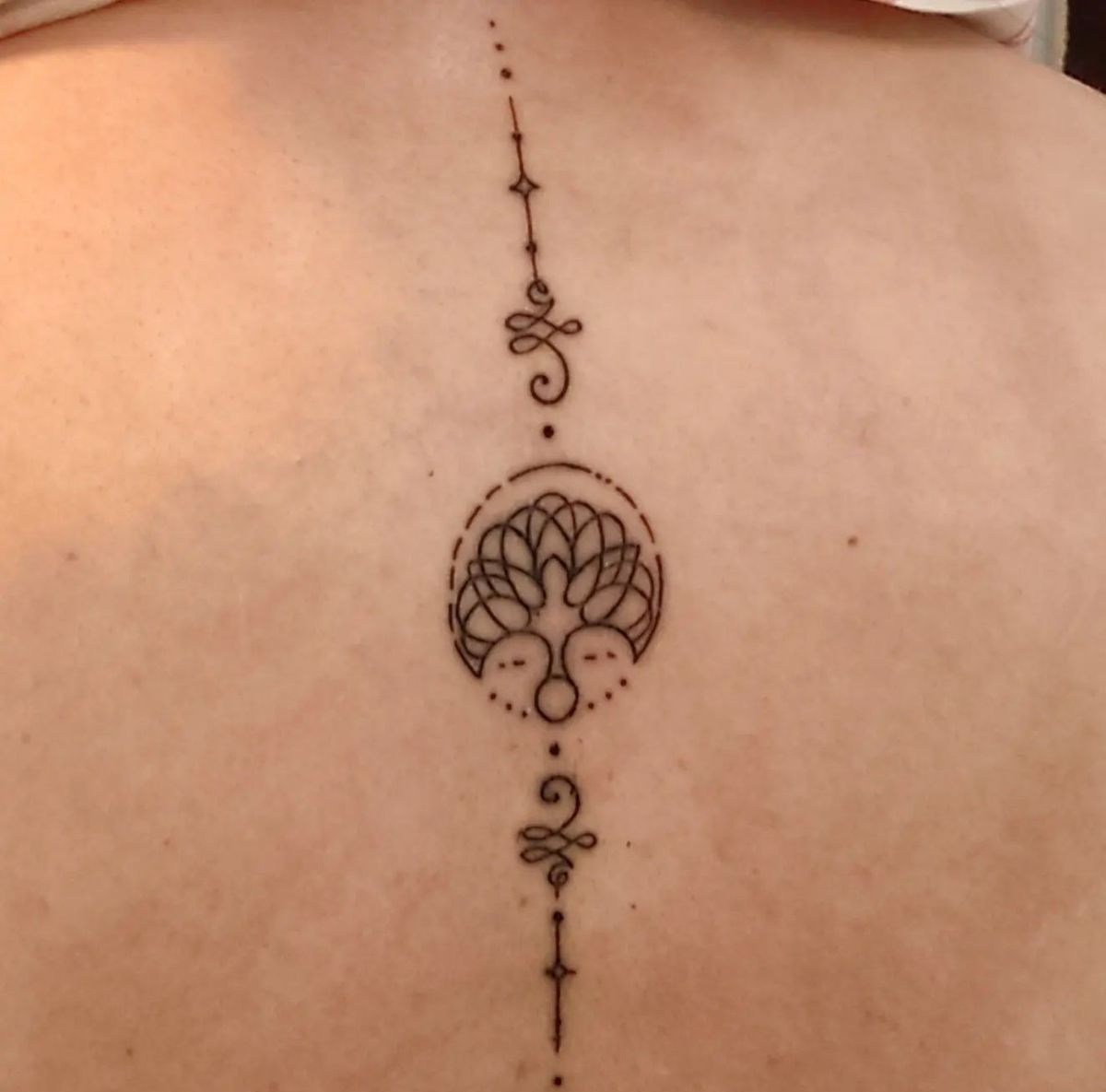 26 Unalome Tattoo Ideas with Lotus, Om and Spiritual Meaning Symbols