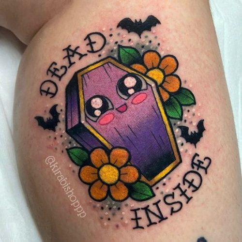 Unveiling 25 Cute Halloween Tattoo Designs: Ghosts, Ghouls, and Whimsical Wonders Get Inked!