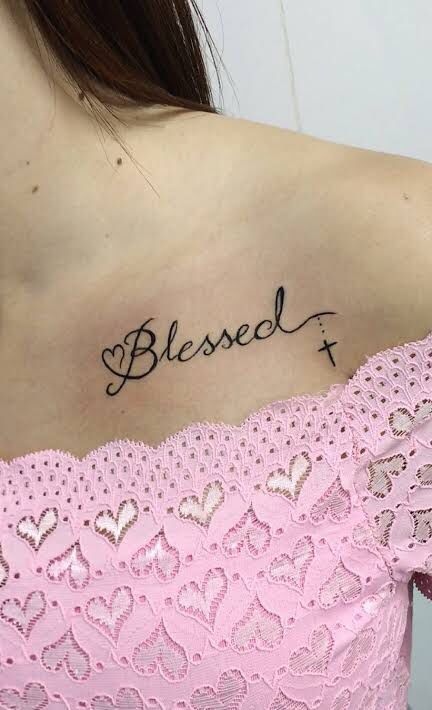 27 Blessed Tattoo: Powerful Designs That Speak of Faith and Gratitude