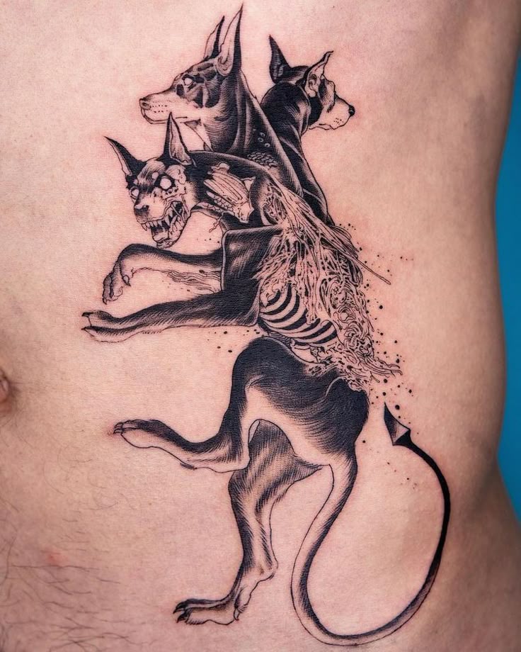 27 Cerberus Tattoo Ideas with Greek Mythology Designs for Chest, Shoulder, and Cute Styles