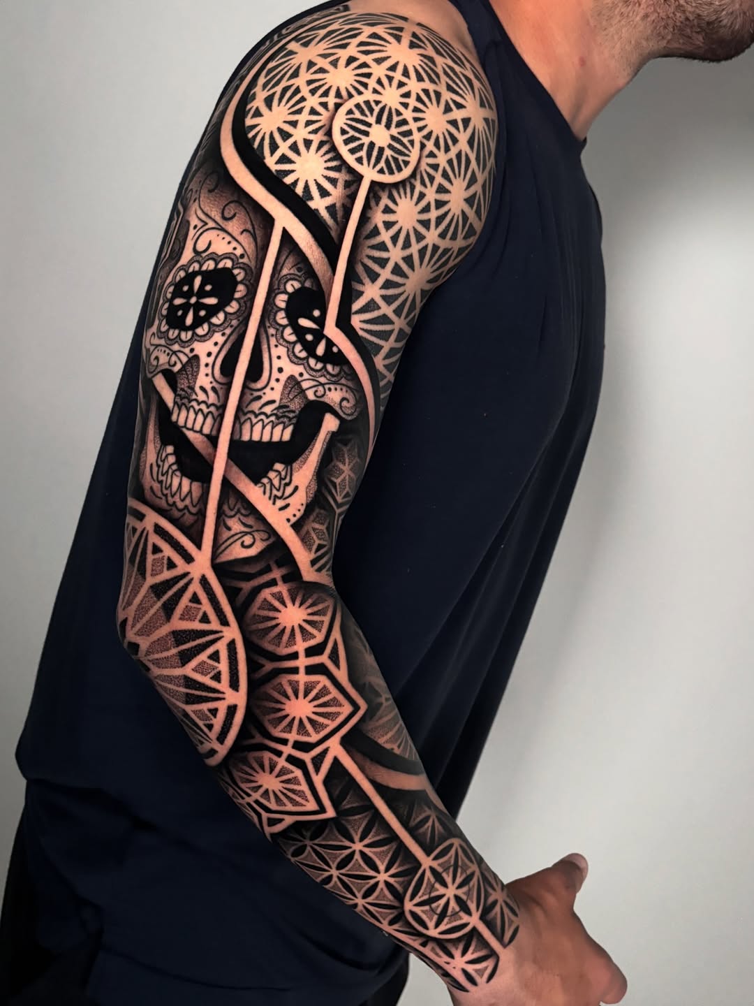 27 Sugar Skull Tattoo Designs for Women and Men Color, Black & White, Tiny