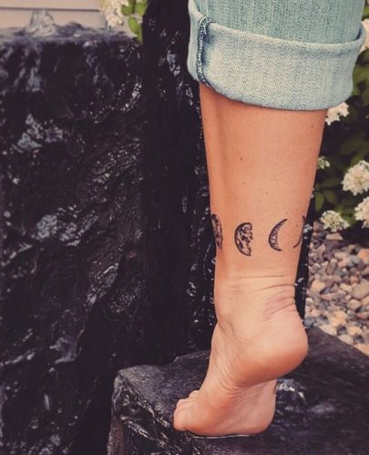 18 Trendy Ankle Tattoo Ideas for Women