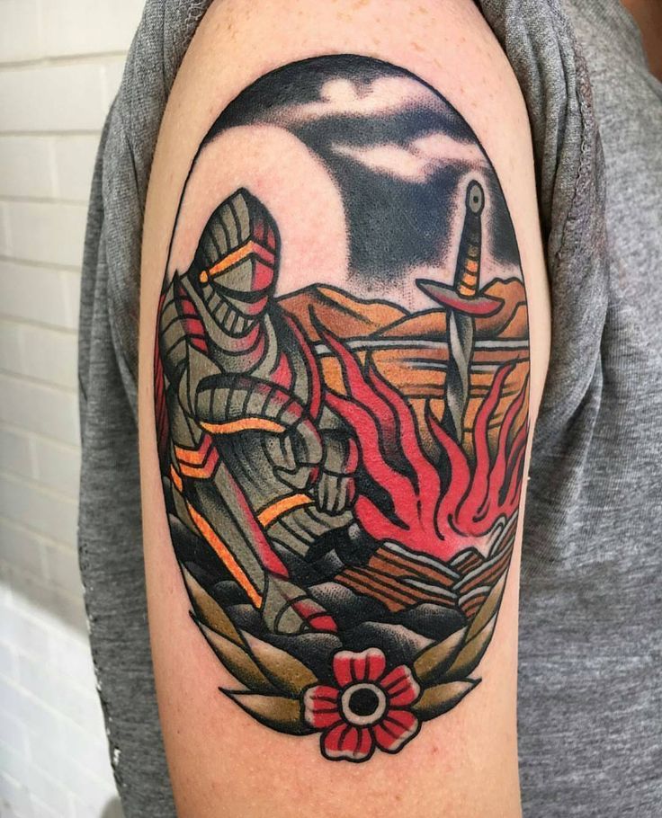27 Dark Souls Tattoo Ideas Artorias, Bonfire, Forearm, Sketch, & More Inspiring Designs