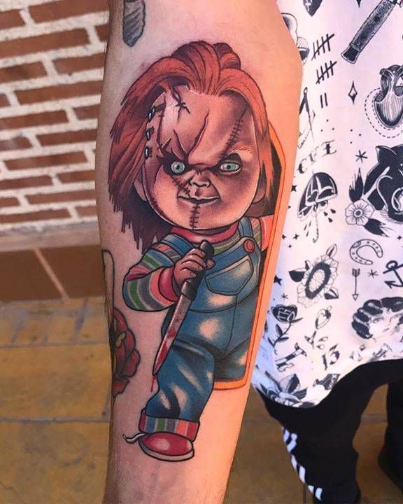 25 Chucky Tattoo Designs That Bring Horror Icons to Life