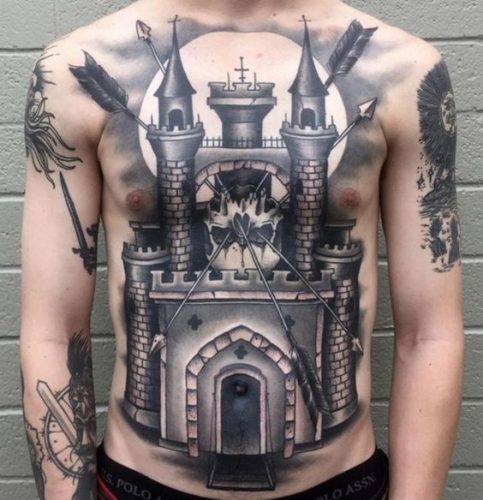 Explore 18 Stunning Castle Tattoo Ideas for From Gothic to Whimsical Designs
