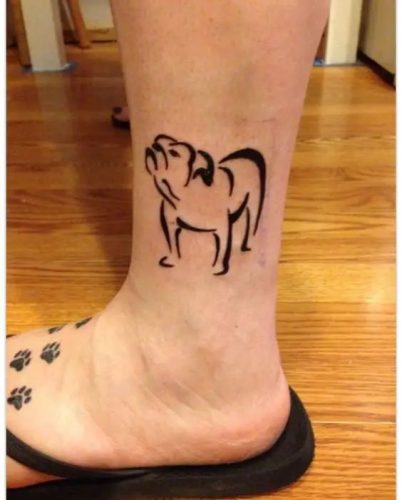 22 Bulldog Tattoo Ideas Showcasing Loyalty and Strength