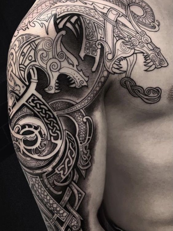 Explore 20 Inspiring Celtic Dragon Tattoo Ideas for : Stunning Designs for Men and Women