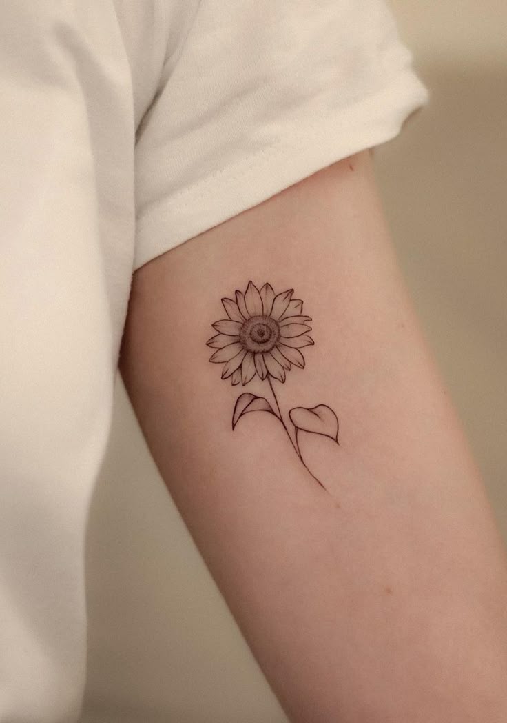 24 Ideas for Sunflower Tattoos in : Unique and Stunning Designs for Every Style