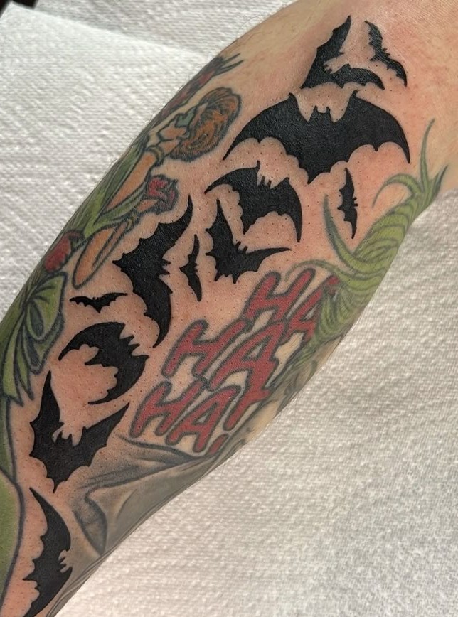 Bat Tattoo 25 Ideas in A Collection of Stencil, Gothic, Old School, and Simple Arm and Chest Tattoos