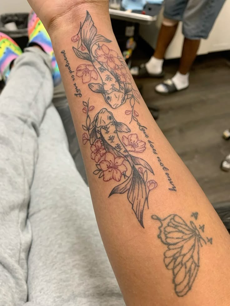 Explore 28 Unique Koi Fish Tattoo Ideas for : Minimalist, Japanese Style, Yin Yang, Fine Line