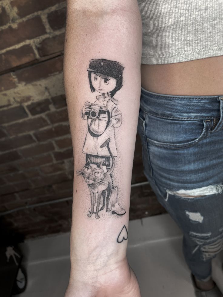 30 Coraline Tattoo Ideas: From Button-Eyed Whimsy to Dark Fairytale Ink
