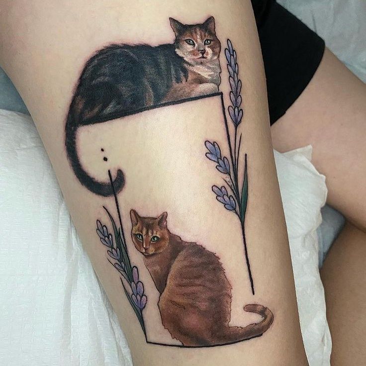 Here Are 28 Cat Tattoo Ideas to Consider in for Women and Men: Minimalist, Funny, Gothic