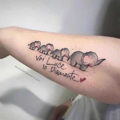 19 Family Elephant Tattoo Ideas