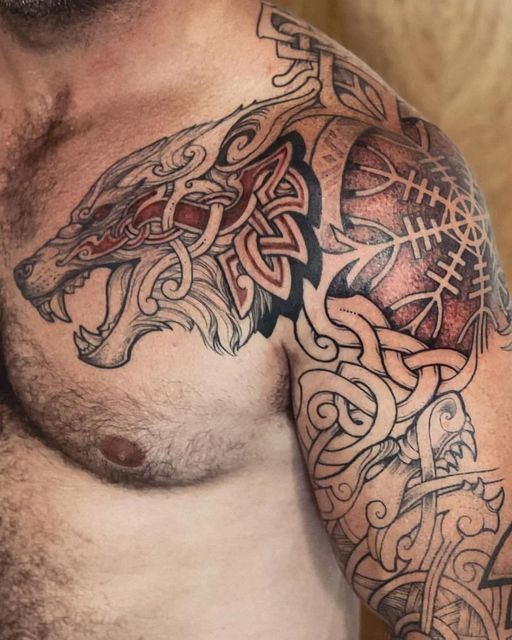 Explore the Best 20 Celtic Warrior Tattoos for : Designs for Men & Women | Stencil Ideas for Strength