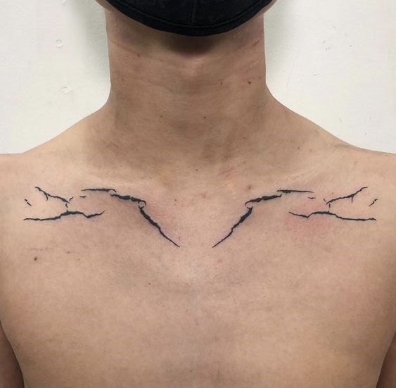 Explore 20 Unique Clavicle Tattoo Ideas: From Delicate Florals to Edgy Designs – Get Inspired!
