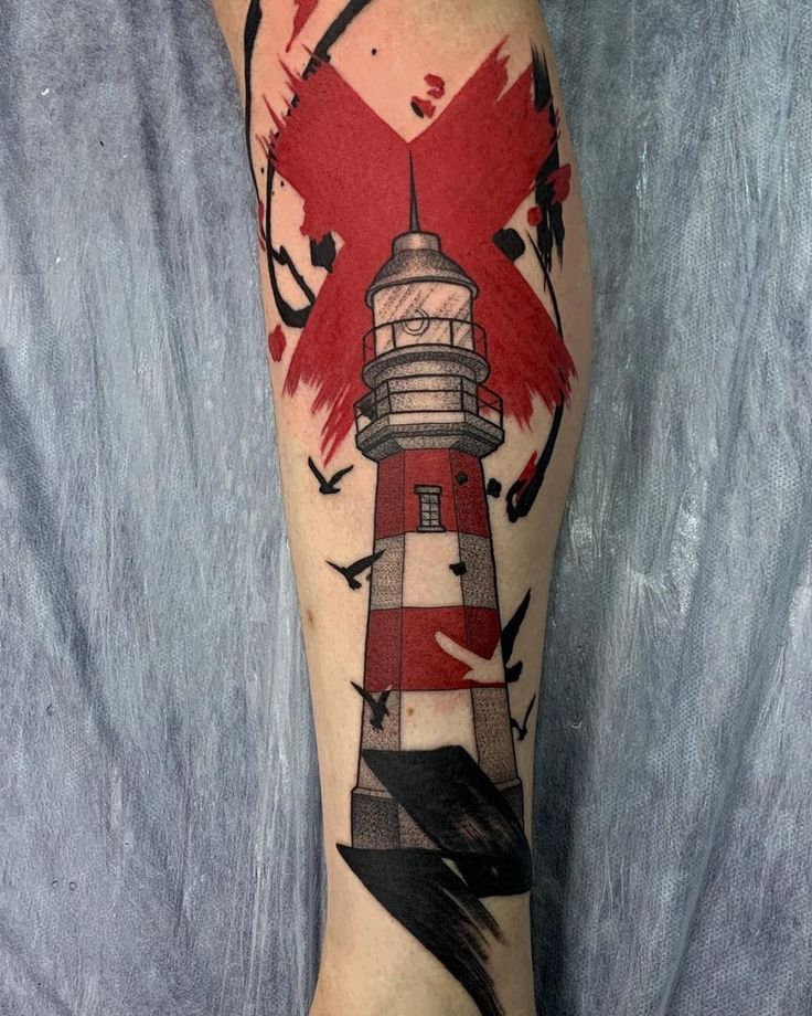 Check Out 29 Cool Lighthouse Tattoo Ideas for