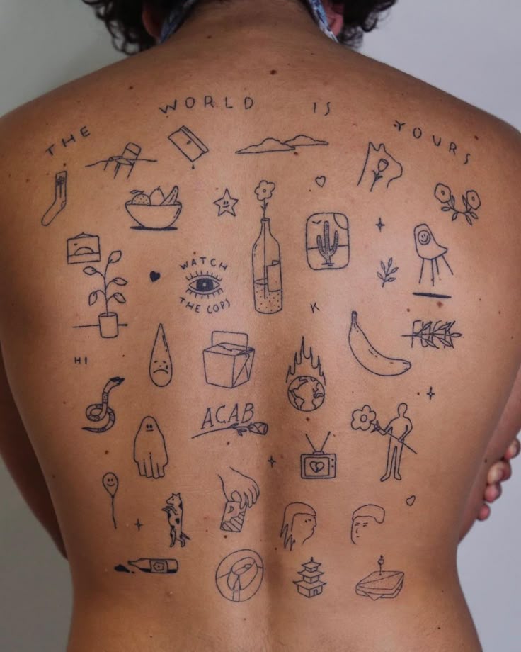 28 Stick and Poke Tattoo Ideas for : Small, Easy, Aesthetic & Meaningful Designs